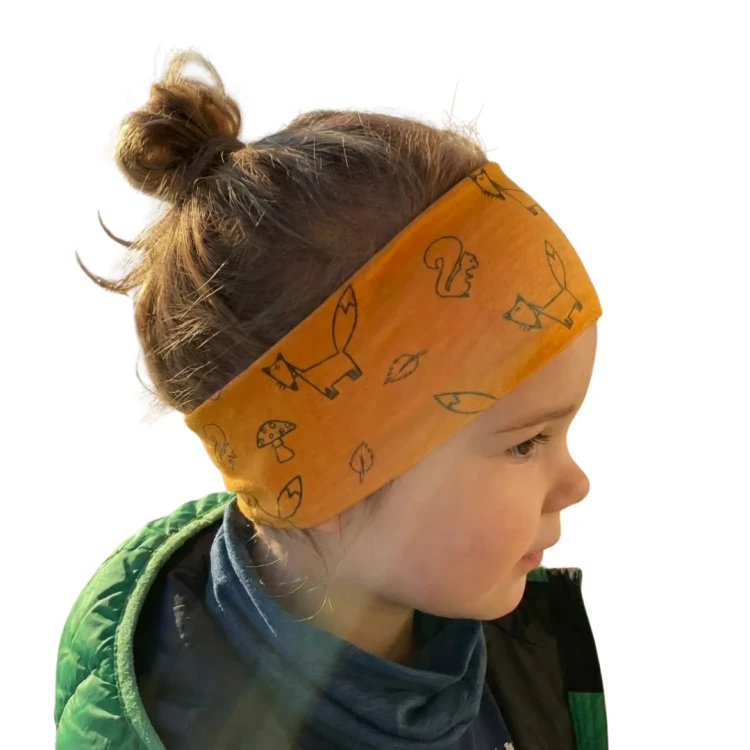 Glueckskind_Stirnband_sonnengelb_fuchs_merinowolle_Seide.webp